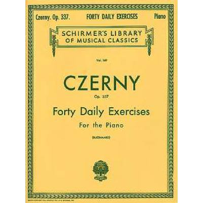 0073999892406 - 40 daily exercises op 337