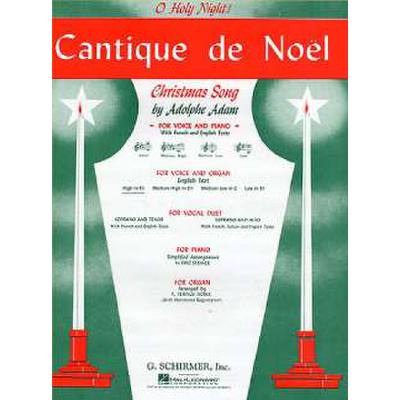 0073999902501 - Cantique de noel - o holy night Es-Dur