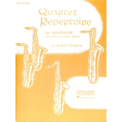 0073999921984 - Quartet repertoire for saxophone