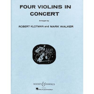 0073999942163 - 4 violins in concert