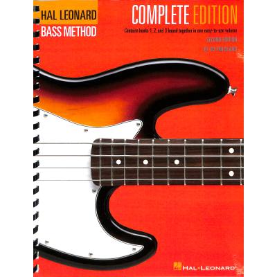 0073999950731 - Hal Leonard bass method complete