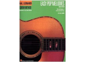 0073999972818 - Guitar Method Easy Pop Melodies - Will Schmid Kartoniert (TB)