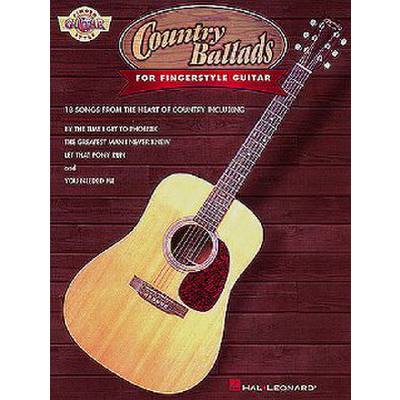 0073999990317 - Country ballads for fingerstyle guitar