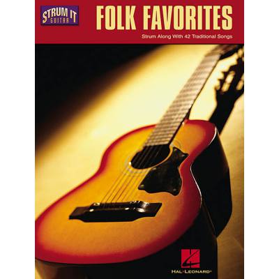 0073999995176 - Folk favorites strum along with 42 traditional songs