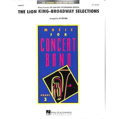 0073999999839 - The lion king - Broadway selections