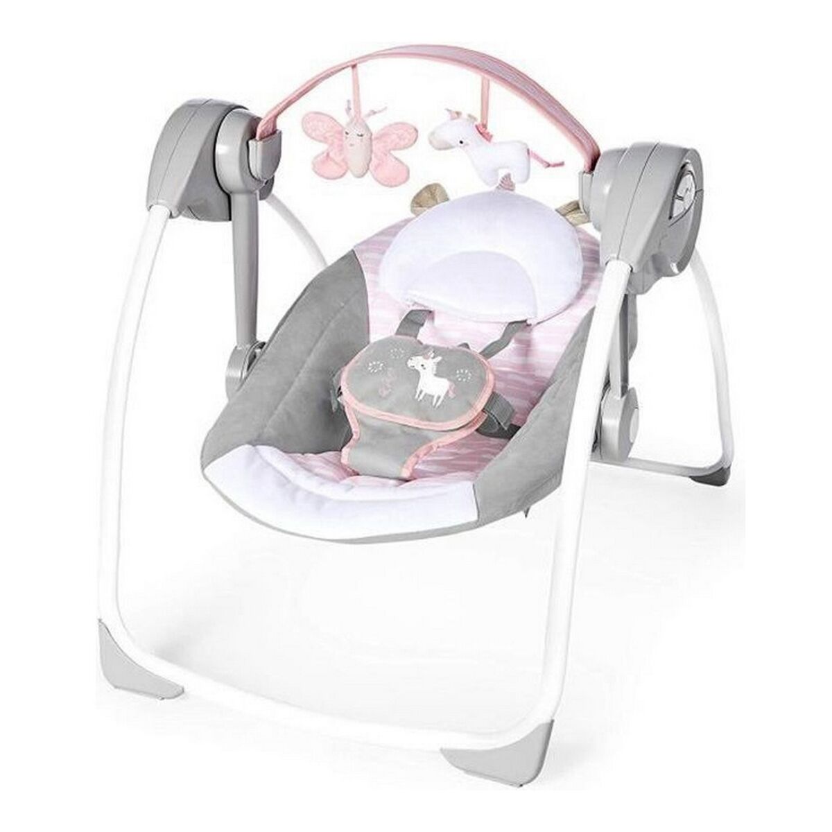 0074451122024 - Ingenuity Comfort 2 Go tragbare Schaukel Â»Flora das EinhornÂ« - B-Ware sehr gut