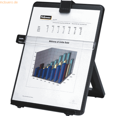 0077511211065 - Konzepthalter Workstation zum Aufstellen A4 schwarz 0077511211065 Fellowes