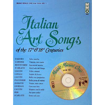 0077712340120 - Italien art songs 1 low voice