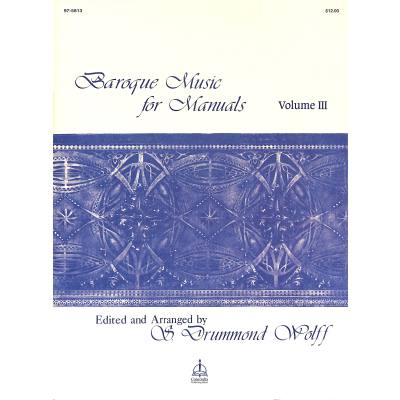 0078777013905 - Baroque music for manuals 3