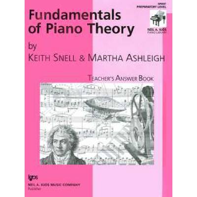 0084027025505 - Fundamentals of piano theory - preparatory level