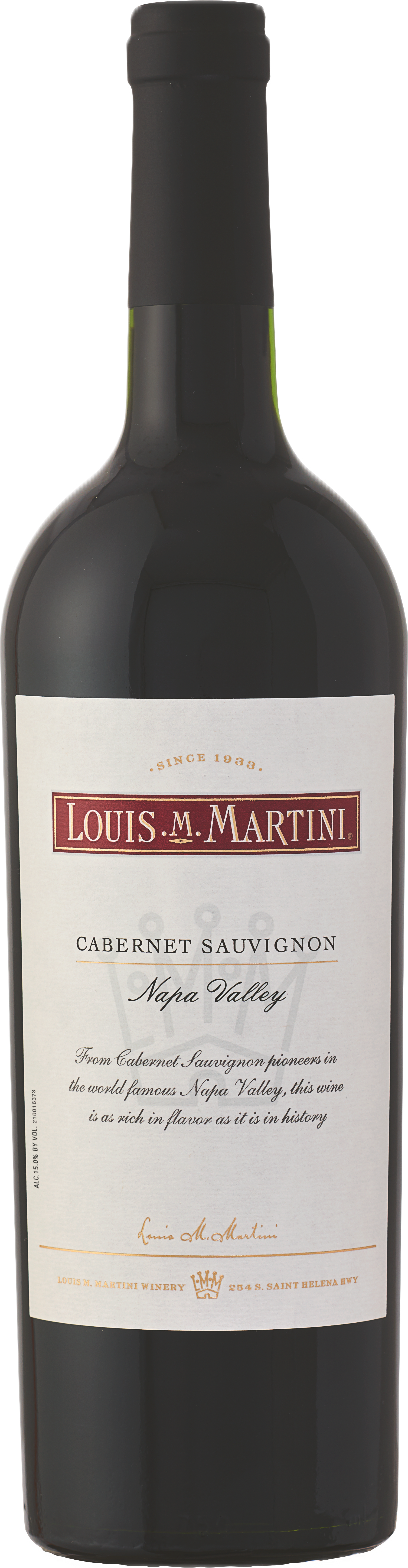 0085000011645 - Louis M Martini Cabernet Sauvignon Napa Valley