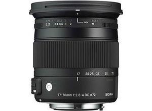 0085126884543 - Gebraucht 17-70mm f 28-4 DC Makro OS HSM Contemporary - Canon EF-S Kompatibel Zustand Schwer gebraucht
