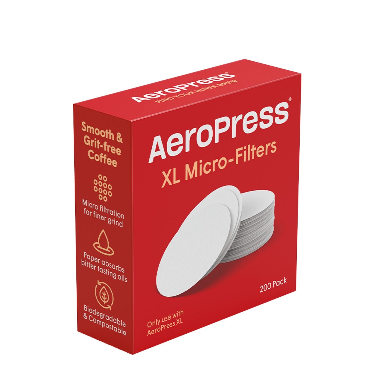 0085276082011 - Aerobie AeroPress XL Micro-Filter - 200er Packung