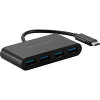 0085896336167 - CH1200 Hub 4 x USB-A Weiblich auf 1 x USB-C Männlich K33616WW 10 Gbit s 4 Ports Schwarz