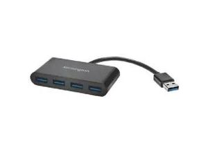 0085896339786 - UH4000 4 x USB 30 Female auf 1 x USB 11 Male Hub K39121EU 4 Ports Schwarz