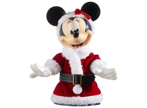 0086131615795 - Christbaumspitze Minnie Mouse  Rot  Kunststoff Textil  26 cm  Dekoration Weihnachtsdekoration Weihnachtsbaumschmuck Christbaumspitzen