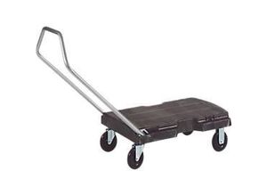 0086876172980 - Triple Trolley Plattformwagen mit Griff bis 225 kg klappbar schwarz