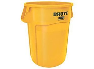 0086876183573 - Abfallbehälter rubbermaid Brute 1665 l rund UV-Blocker L 612 x B 717 x H 796 mm Polyethylen gelb