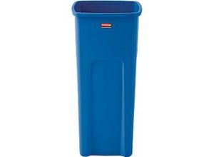 0086876194227 - Abfallbehälter Untouchable® mit Recycling-Logo 87 Liter blau