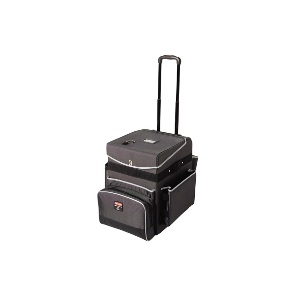 0086876223590 - Reinigungswagen Rubbermaid® Quick Cart Medium Außentaschen Reißverschlusstasche & Innenfächer Teleskopgriff bis 18 kg wasser- ölresistent Teflon®