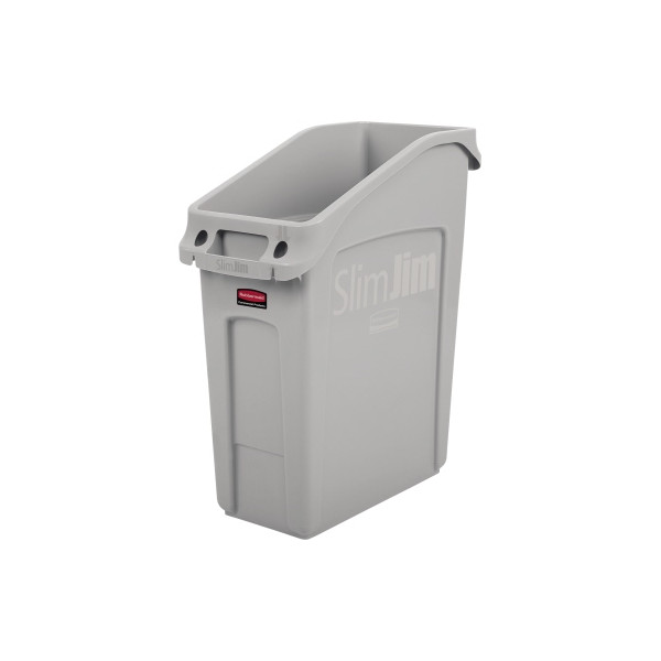 0086876237634 - Untertischbehälter Slim Jim 2026695 49l grau 0086876237634 Rubbermaid