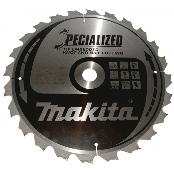 0088381421911 - B-33043 SPECIALIZED Kreissägeblatt 1850 mm 16 Zähne 0088381421911 makita