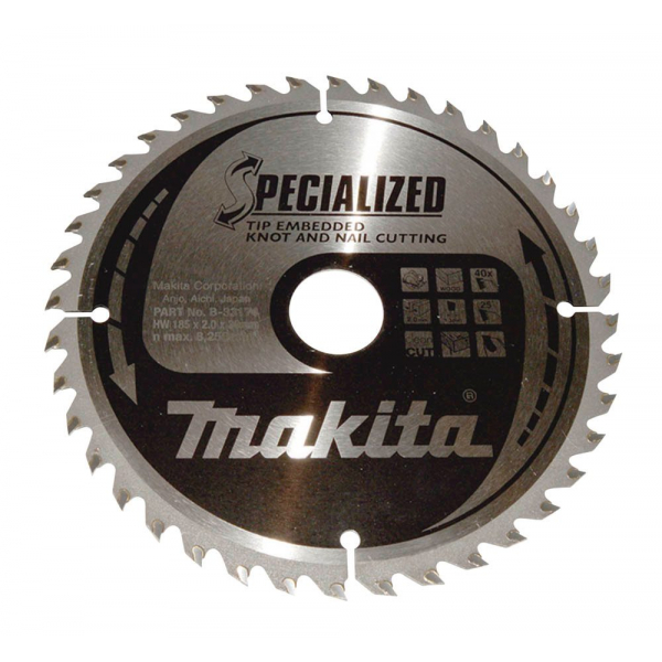 0088381422048 -  B-33174 SPECIALIZED Kreissägeblatt 1850 mm 40 Zähne 0088381422048 makita