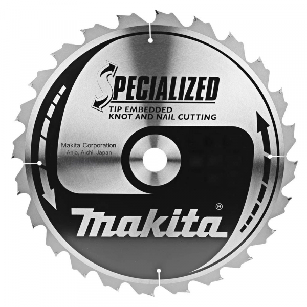 0088381438704 -  B-42363 SPECIALIZED Kreissägeblatt 1900 mm 24 Zähne 0088381438704 makita