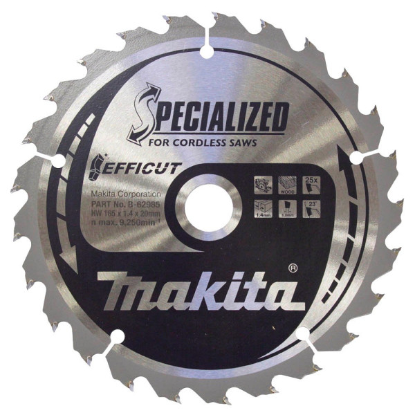 0088381531474 - B-62985 EFFICUT Kreissägeblatt 1650 mm 0088381531474 Makita