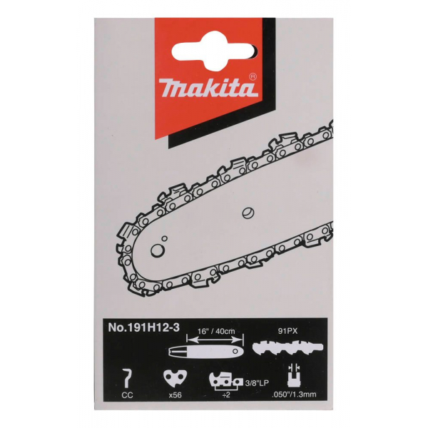 0088381562980 - 91PX 191H12-3 Sägekette 16  40 cm 38 13 mm 0088381562980 makita