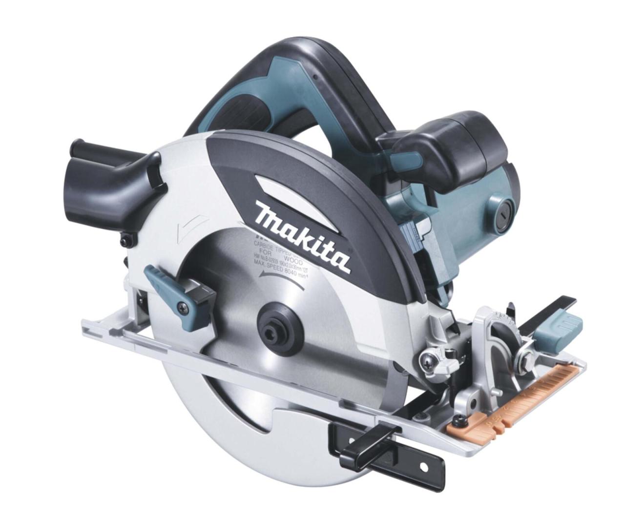 0088381636537 - makita HS7101J1 Handkreissäge mit kein Akku-Gerät Akkus