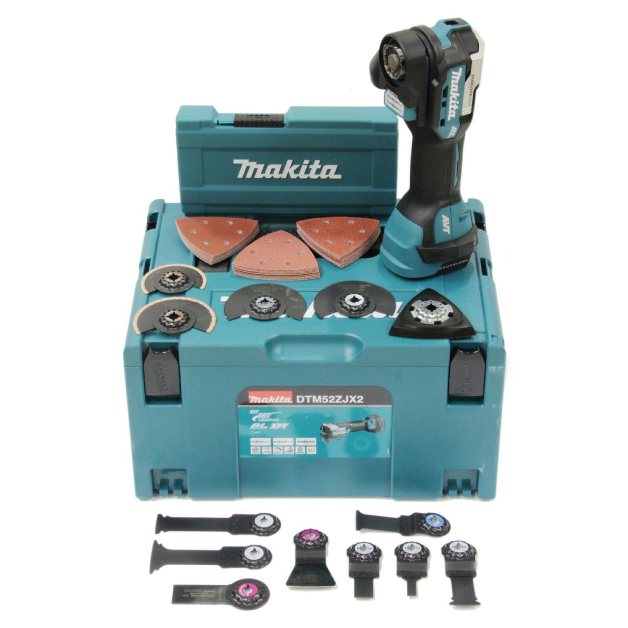 0088381759502 - makita DTM52ZJX2 Akku-Multifunktionswerkzeug 180 V ohne Akku