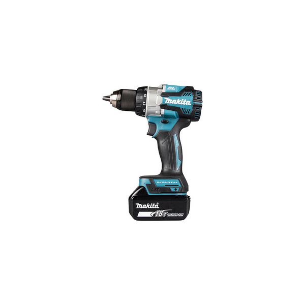 0088381775755 - DDF489RTJ Akku-Bohrschrauber-Set 2x 180 V mit 2 Akkus 0088381775755 makita