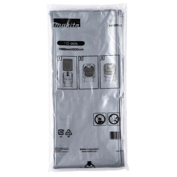 0088381792677 - 10 makita 1910R3-2 Spänesack 0088381792677 10 Stück 0088381792677 - 10 makita 1910R3-2 Spänesack 0088381792677 10 Stück
