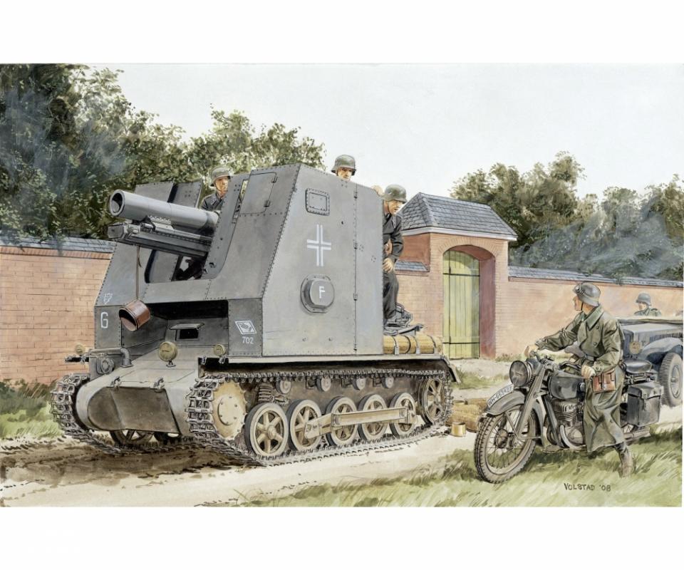 0089195862594 - 15cm sIG33(Sf) aPzKpfwI AusfB