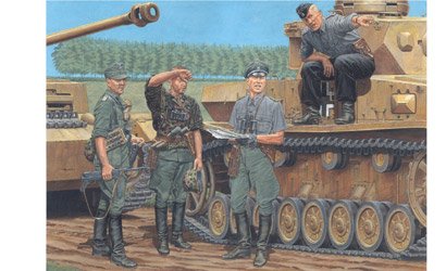 0089195864567 - German Officers Kursk 1943