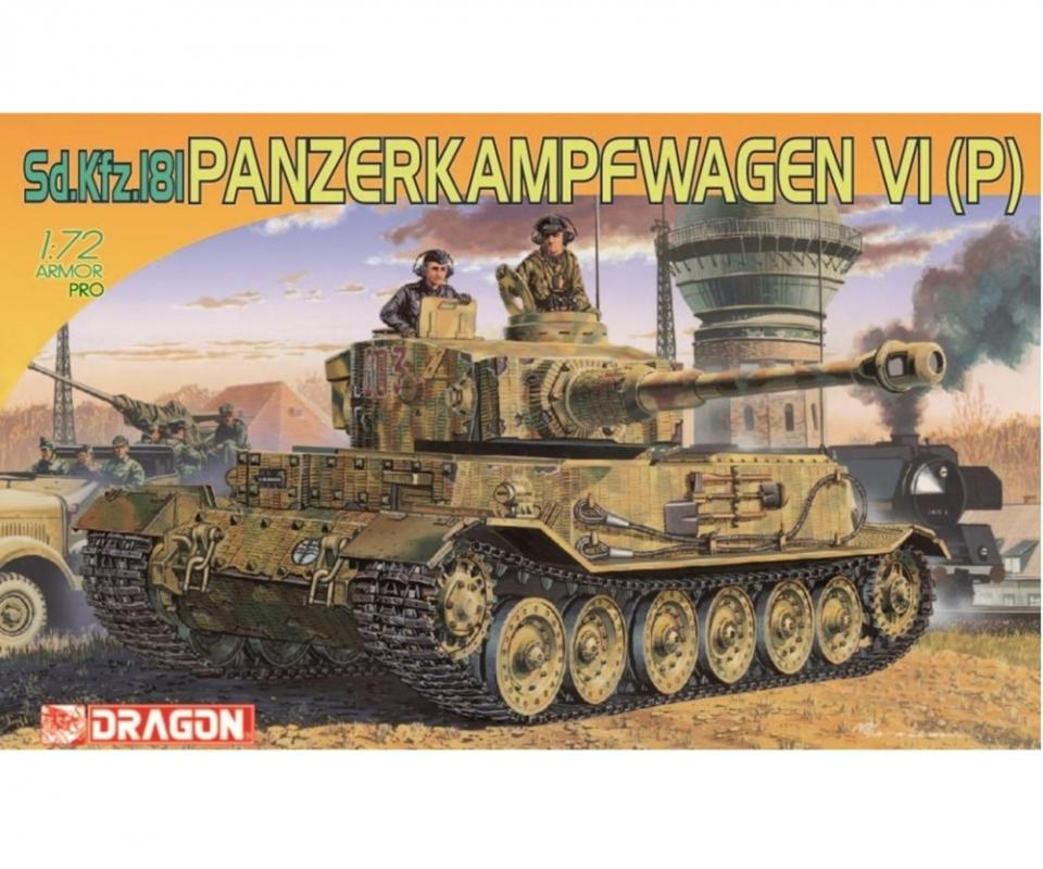 0089195872098 - 540007209 - 172 SdKfz181 Pzkampfwagen VI(P)