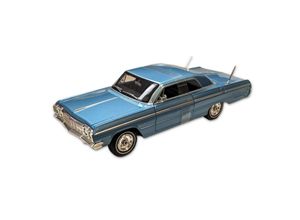 0090159329084 - 32908 - Modellauto - Chevrolet Impala SS 64 (blau Maßstab 126) Modell Auto Spielzeugauto