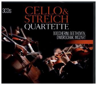 0090204687992 - Cello- und Streichquartette 3 Audio-CDs