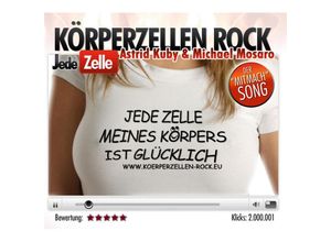 0090204776368 - Körperzellen Rock-Jede Zelle Meines Körpers Ist - Astrid & Mosaromichael Kuby (Single CD)