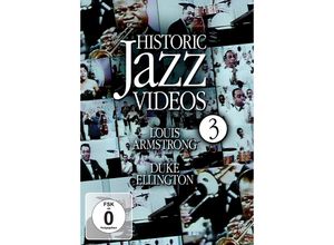 0090204929740 - Historic Jazz Videos Vol3 - Louis-Ellington Duke Armstrong (DVD)