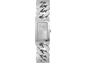 0091661523052 - Quarzuhr GUESS GW0298L1STARLIT Armbanduhren silberfarben Damen Quarzuhr Quarzuhren Armbanduhr Damenuhr