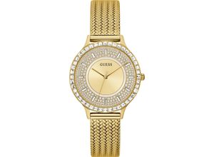 0091661527364 - Quarzuhr GUESS GW0402L2 Armbanduhren goldfarben Damen Armbanduhr Damenuhr