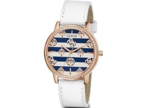 0091661527463 - Quarzuhr GUESS GW0398L2 Armbanduhren weiß Damen Quarzuhren Armbanduhr Damenuhr