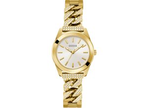 0091661534584 - Quarzuhr GUESS GW0546L2 Armbanduhren goldfarben Damen Quarzuhren Armbanduhr Damenuhr