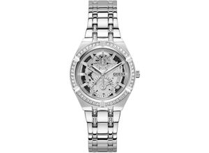 0091661535864 - Multifunktionsuhr GUESS GW0604L1 Armbanduhren silberfarben Damen Quarzuhren 0091661535864 - Multifunktionsuhr GUESS GW0604L1 Armbanduhren silberfarben Damen Quarzuhren