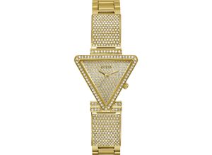 0091661537462 - Quarzuhr GUESS GW0644L2 Armbanduhren goldfarben (gelbgoldfarben) Damen Quarzuhren Armbanduhr Damenuhr