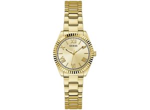 0091661540394 - Quarzuhr GUESS MINI LUNA Armbanduhren goldfarben Damen Quarzuhren Armbanduhr Damenuhr