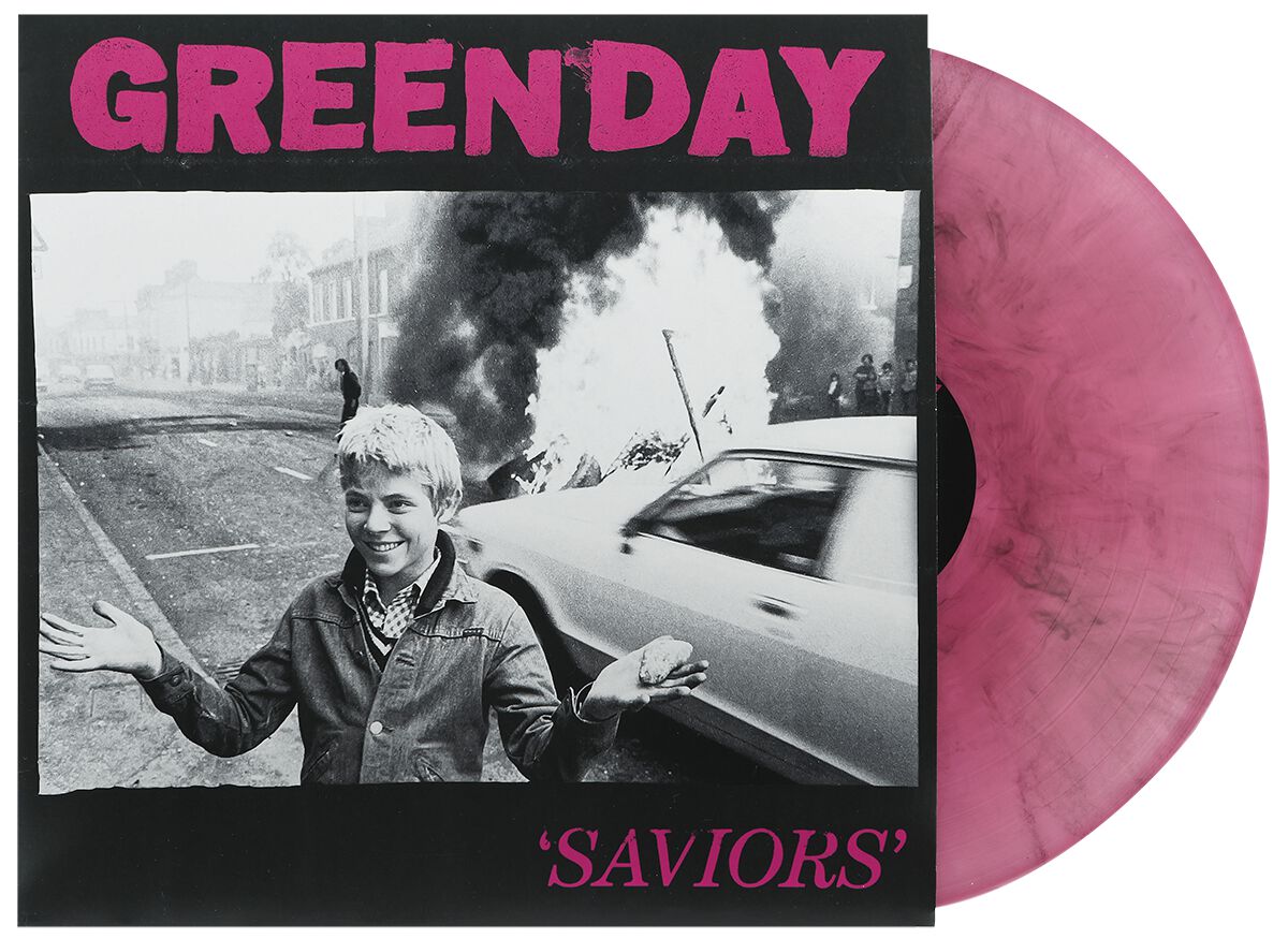 0093624866183 - Green Day Saviors LP multicolor