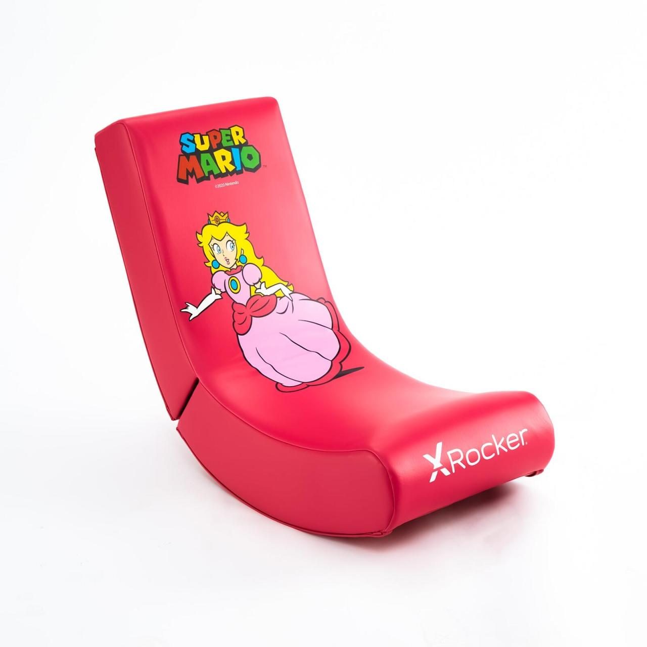 0094338201031 - Nintendo Super Mario™ Floor Rocker Gaming-Bodensessel im Peach Design für Kinder & Jugendliche - pink